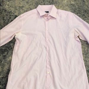 Hugo Boss pink dress shirt